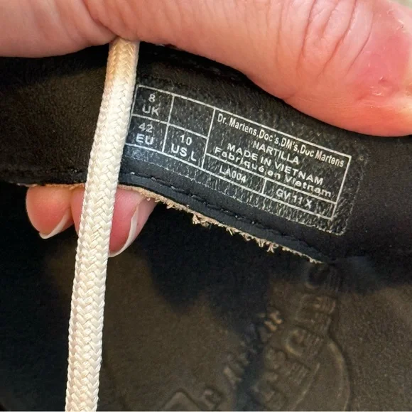 Dr. Martens White Strappy Sandals - Picture 9 of 9